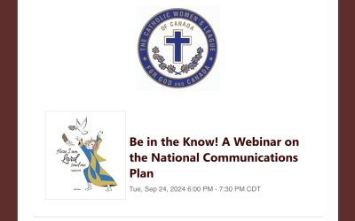 A Webinar on the National Communications Plan